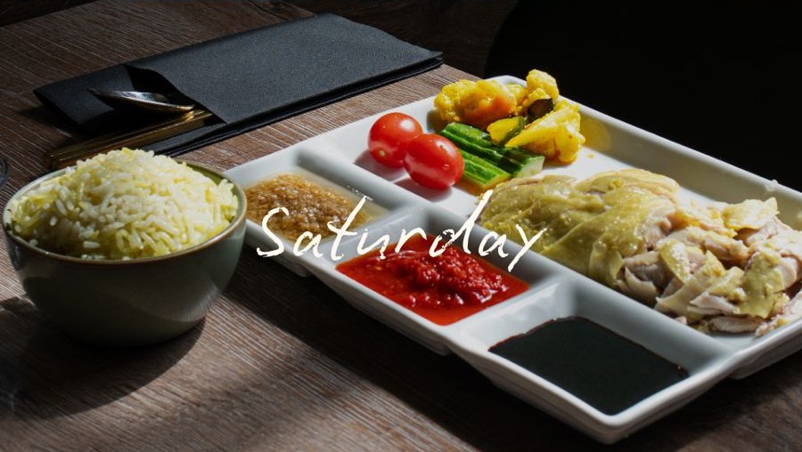 Hainanese Chicken Rice